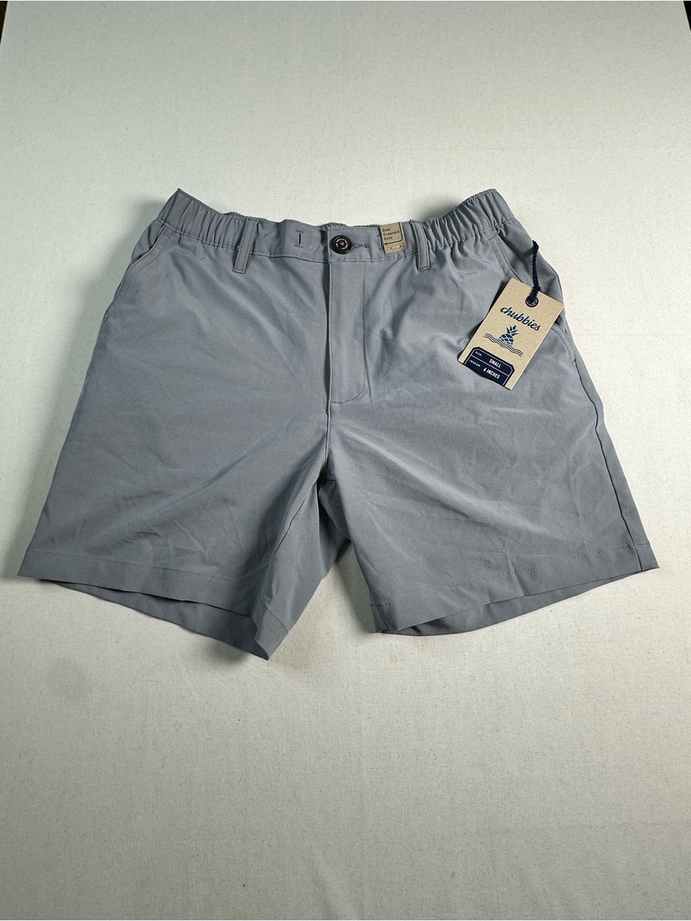 Chubbies Men's Everywear Shorts - worlds grayest 6” - adult small